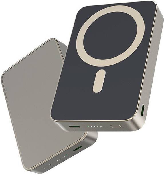 HANFOOK 10000 mAh 30 W Wired & Wireless With MagSafe Ultra Slim Pocket Size Power Bank