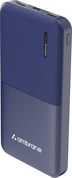 Ambrane 10000 mAh 12 W Compact Pocket Size Power Bank