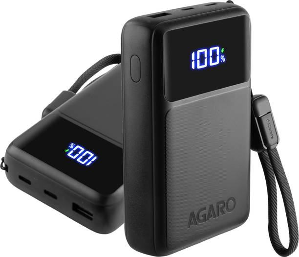 Agaro 20000 mAh 45 W Compact Pocket Size Power Bank