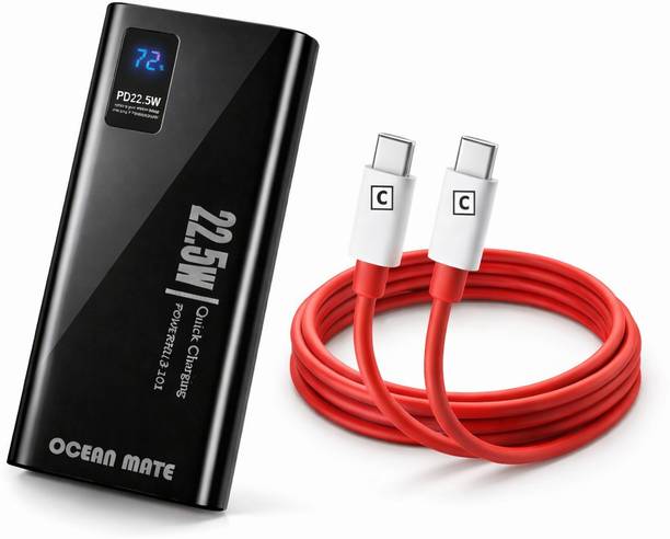 OCEAN MATE 40000 mAh 22.5 W Compact Pocket Size Power Bank