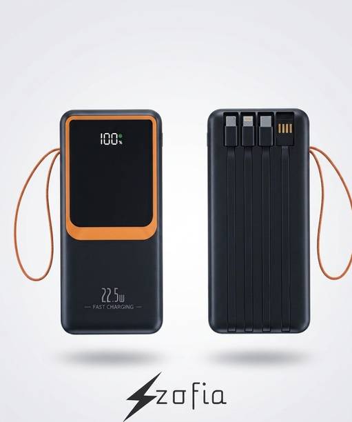 zofia 50000 mAh 22.5 W Compact Pocket Size Power Bank