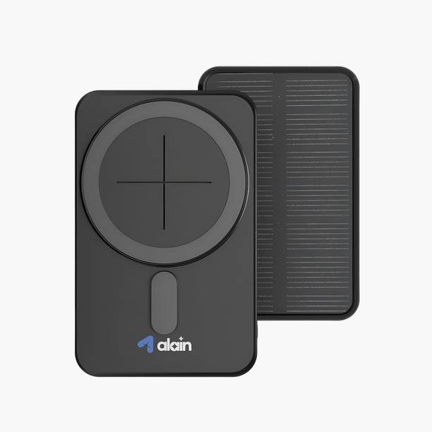 Alain 10000 mAh 25 W Wired & Wireless With MagSafe Ultra Slim Pocket Size Power Bank