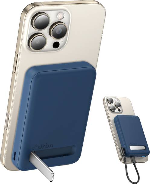 URBN 10000 mAh 20 W Wired & Wireless With MagSafe Nano Pocket Size Power Bank