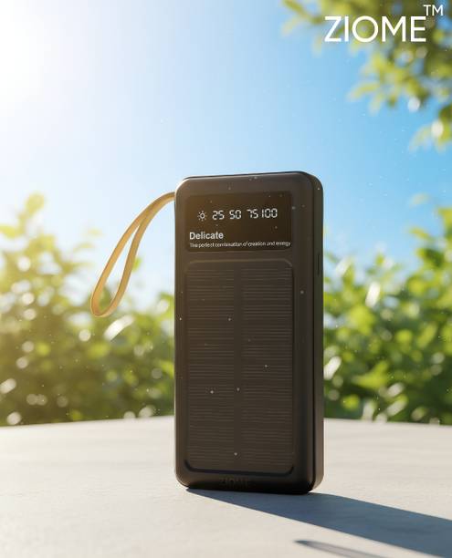 ZIOME 50000 mAh 40.8 W Slim Pocket Size Power Bank