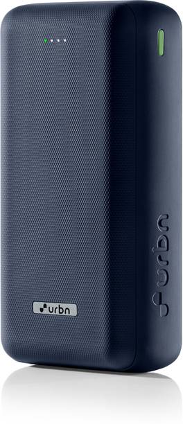 URBN 27000 mAh 65 W Pocket Size Power Bank (Blue, Lithium Polymer