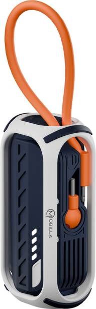 Mobilla 5000 mAh 22.5 W Wired & Wireless Mini Pocket Size Power Bank