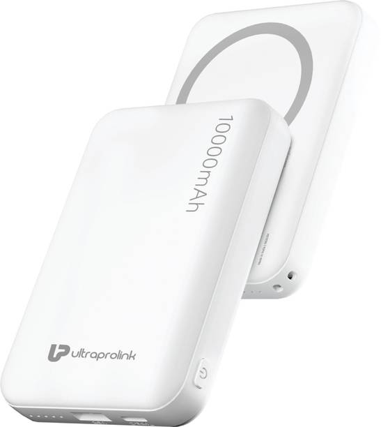 Ultraprolink 10000 mAh 22.5 W Wired & Wireless With MagSafe Compact Pocket Size Power Bank