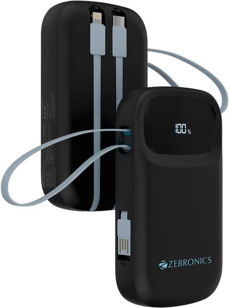 ZEBRONICS 10000 mAh 22.5 W Nano Power Bank