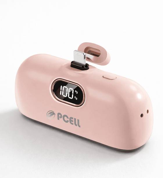 PCell 5000 mAh 22.5 W Compact Pocket Size Power Bank