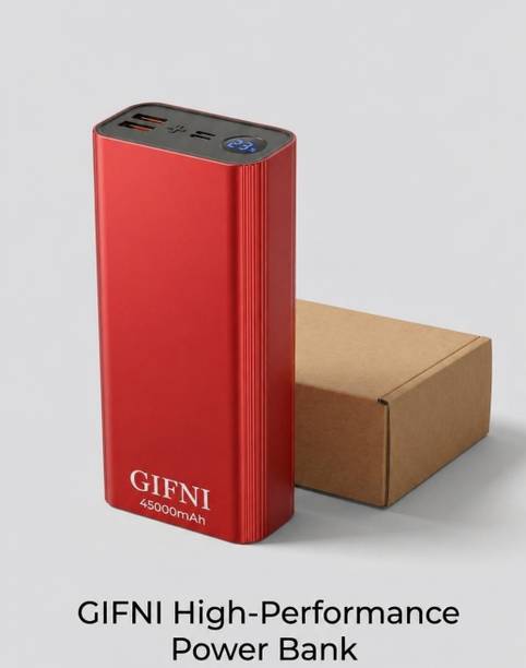 GIFNI 50000 mAh 22.5 W With MagSafe Compact Power Bank