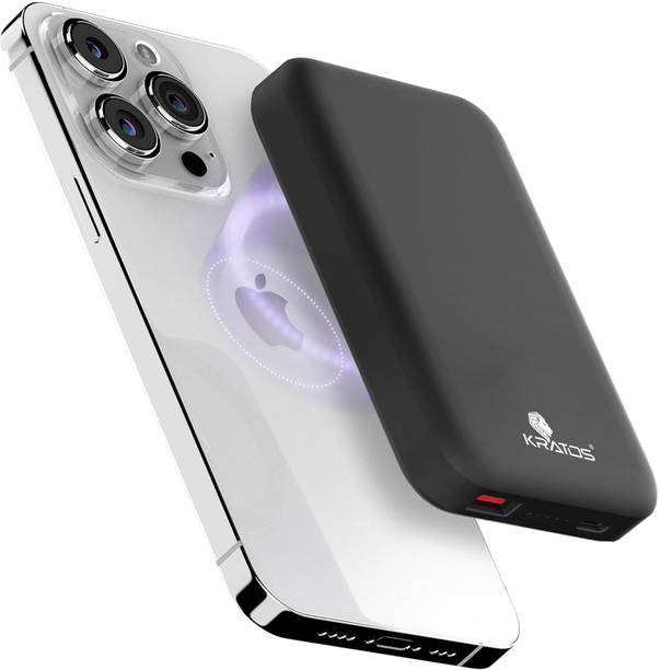 Kratos 10000 mAh 22.5 W Wired & Wireless With MagSafe Slim Pocket Size Power Bank