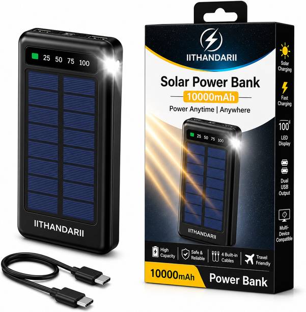 THANDAR 10000 mAh 18 W Compact Pocket Size Power Bank