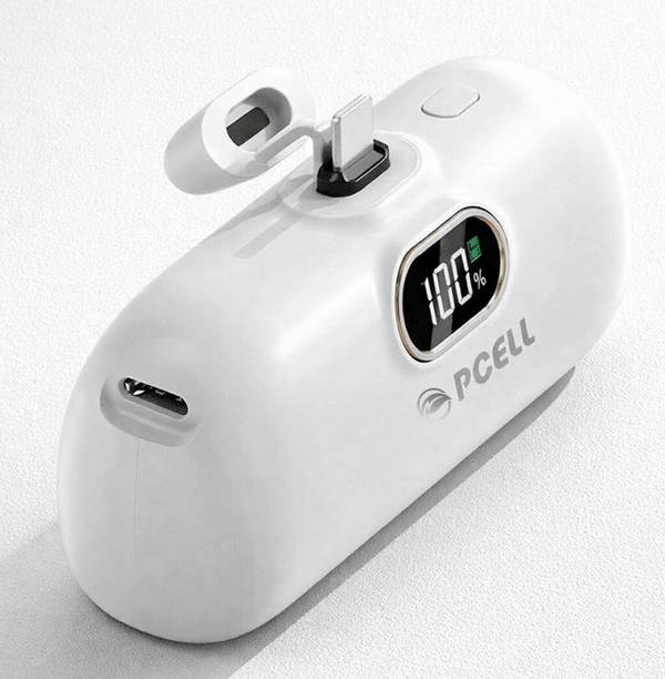 PCell 5000 mAh 22.5 W Compact Pocket Size Power Bank