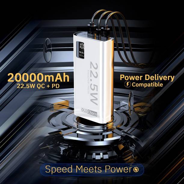 MIOX 20000 mAh 22.5 W Compact Power Bank