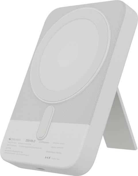 ZEBRONICS 10000 mAh With MagSafe Power Bank