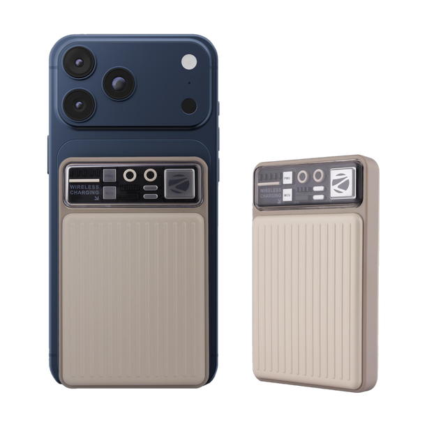 ZEBRONICS 10000 mAh 22.5 W Wired & Wireless With MagSafe Compact Pocket Size Power Bank