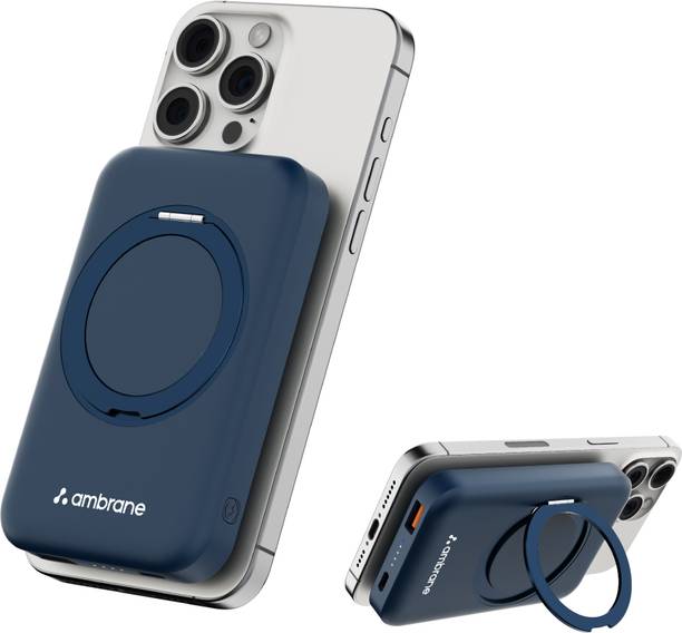 Ambrane 10000 mAh 22.5 W With MagSafe Power Bank