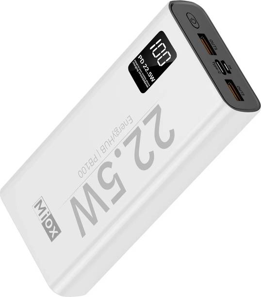 MIOX 20000 mAh 22.5 W Compact Power Bank