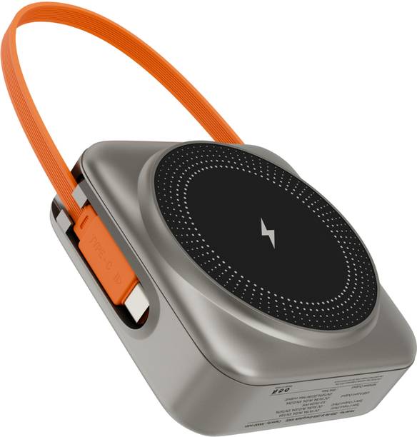 ZEBRONICS 10000 mAh 22.5 W Wireless With MagSafe Pocket...