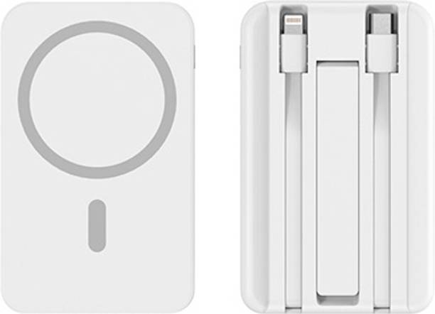 MI8BE 10000 mAh 22.5 W Wired & Wireless With MagSafe Mini Pocket Size Power Bank