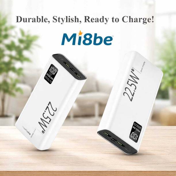MI8BE 200000 mAh 22.5 W Compact Pocket Size Power Bank