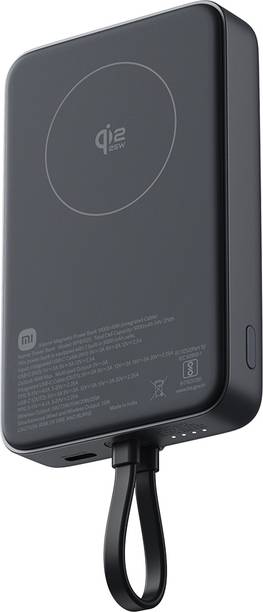 Mi 10000 mAh 45 W Wired & Wireless Pocket Size Power Bank
