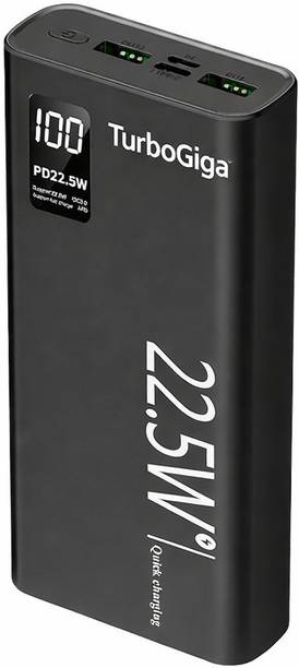 TURBOGIGA 50000 mAh 22.5 W Ultra Compact Pocket Size Power Bank