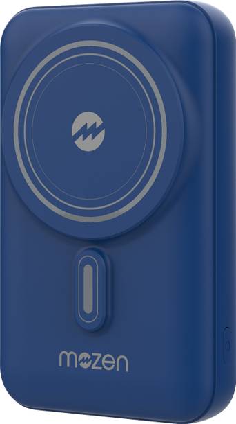 AMKETTE 10000 mAh 22.5 W Wired & Wireless With MagSafe Compact Pocket Size Power Bank