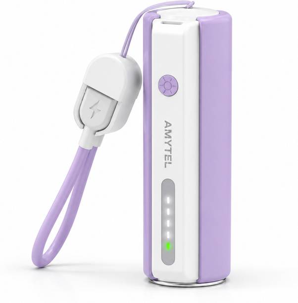 AMYTEL 5000 mAh 18 W Slim Pocket Size Power Bank