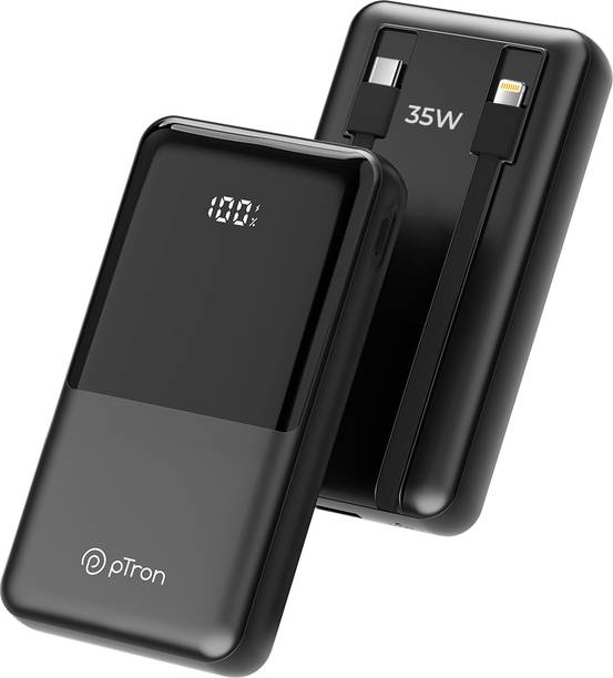 PTron 20000 mAh 35 W Compact Pocket Size Power Bank