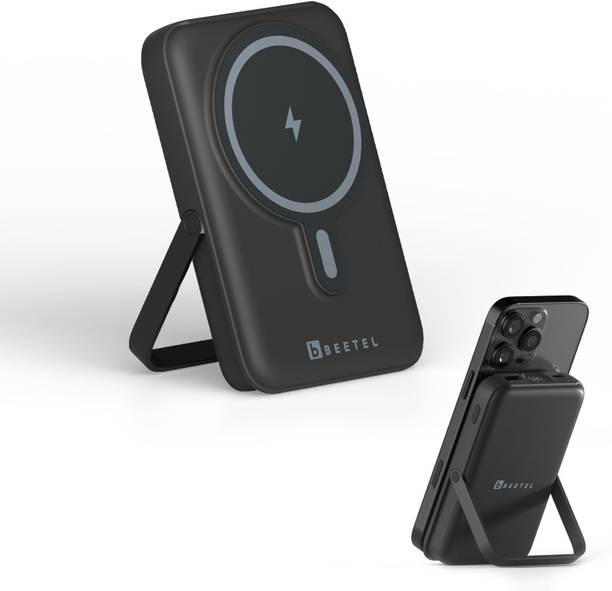 Beetel 10000 mAh 22.5 W Wired & Wireless With MagSafe Compact Pocket Size Power Bank