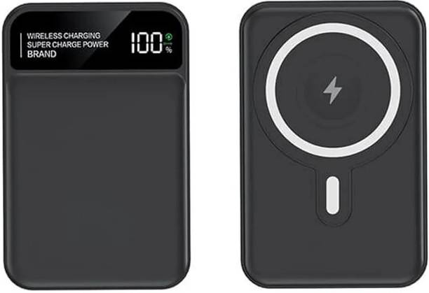 GEARZTOUCH 10000 mAh 22.5 W Wireless With MagSafe Mini Pocket Size Power Bank