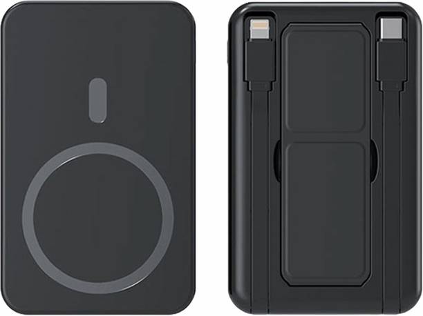 FRYSKA 10000 mAh 22.5 W Wireless With MagSafe Ultra Slim Pocket Size Power Bank