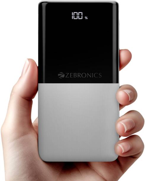 ZEBRONICS 10000 mAh 22.5 W Slim Power Bank