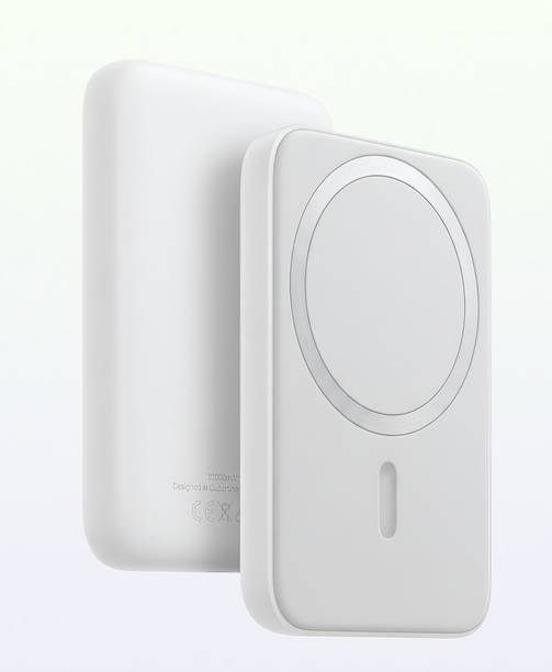 Sanwariya 5000 mAh 5 W Wireless With MagSafe Mini Pocket Size Power Bank