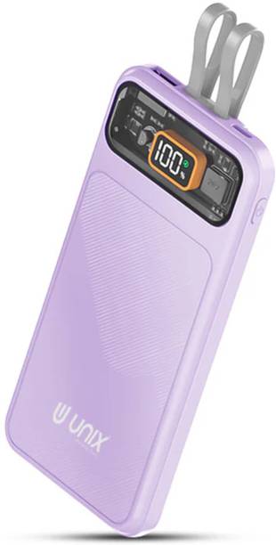 Unix 10000 mAh 30 W Compact Pocket Size Power Bank