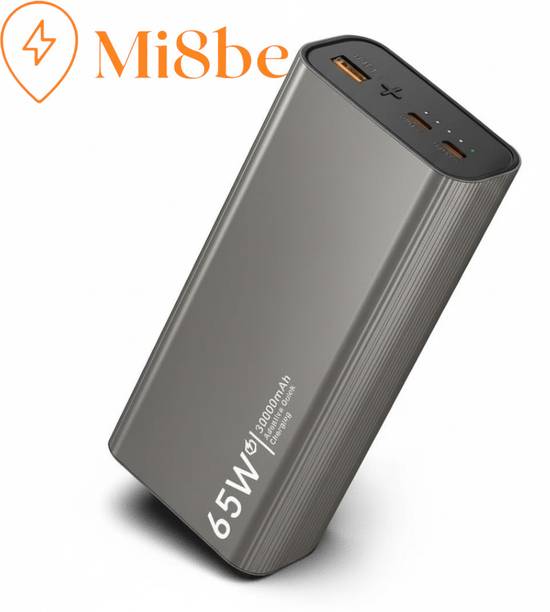 MI8BE 30000 mAh 22.5 W Ultra Compact Pocket Size Power Bank