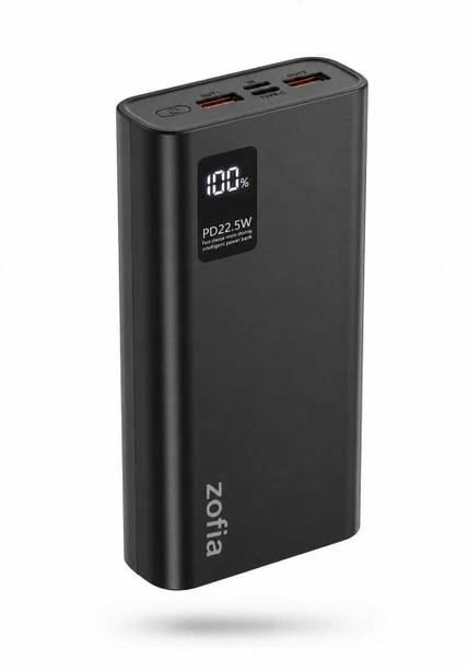 zofia 300000 mAh 22.5 W Compact Pocket Size Power Bank