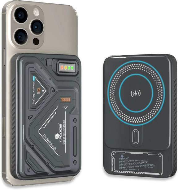 Kratos 10000 mAh 22.5 W Wired & Wireless With MagSafe Slim Pocket Size Power Bank