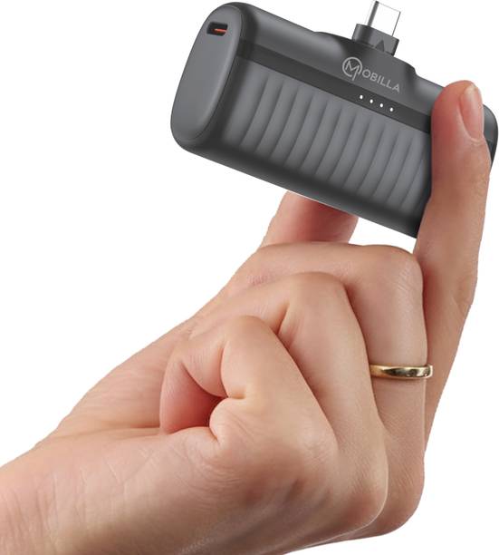 Mobilla 5000 mAh 22.5 W Ultra Compact Pocket Size Power Bank