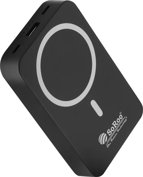 Soroo Future 10000 mAh 30 W Wired & Wireless With MagSafe Ultra Compact Pocket Size Power Bank