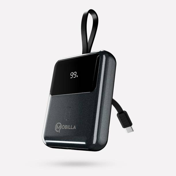 Mobilla 10000 mAh 22.5 W Ultra Compact Pocket Size Power Bank