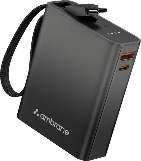 Ambrane 10000 mAh 22.5 W Ultra Compact Pocket Size Power Bank