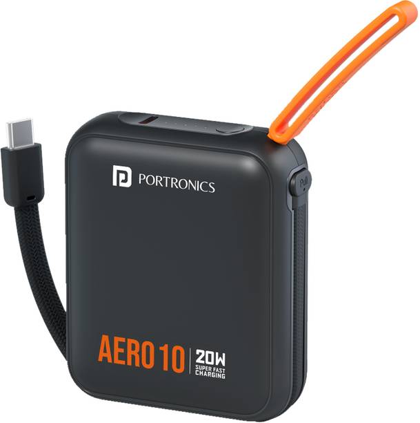 Portronics 10000 mAh 20 W Compact Power Bank