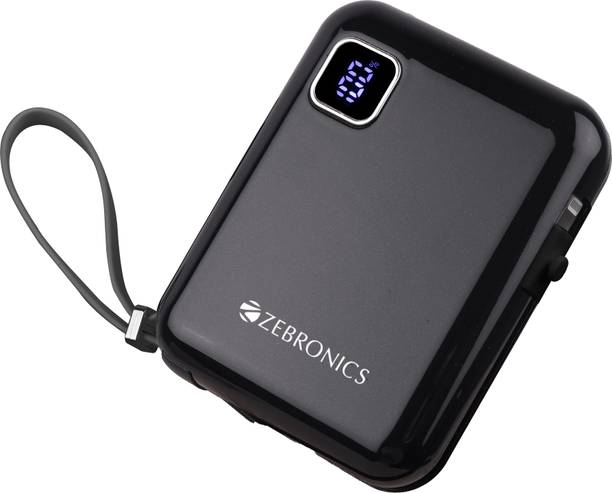 ZEBRONICS 10000 mAh 22.5 W Compact Power Bank