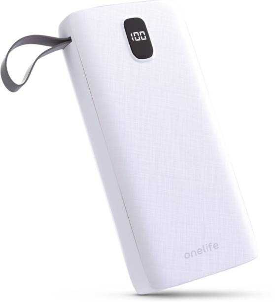OneLife 20000 mAh 20 W Compact Pocket Size Power Bank