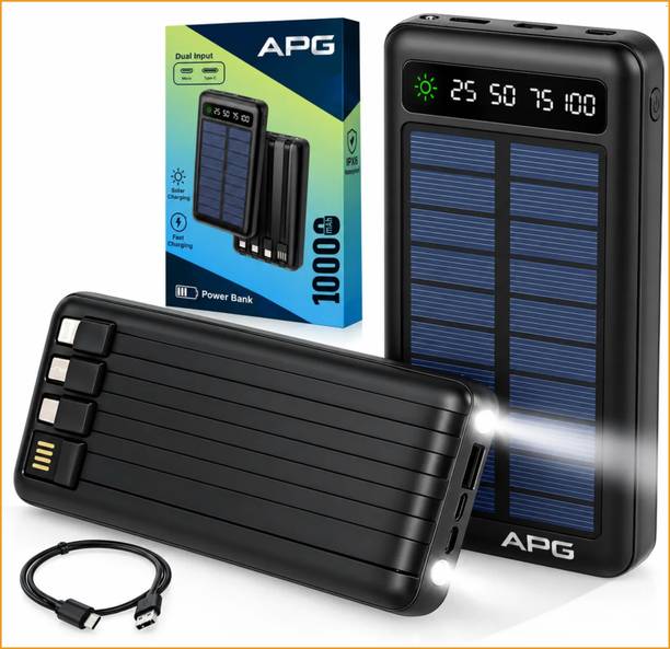 APG 10000 mAh 12 W Slim Pocket Size Power Bank