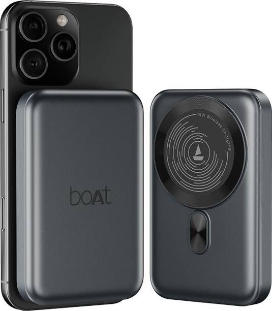 boAt 10000 mAh 22.5 W Wired & Wireless With MagSafe Power Bank