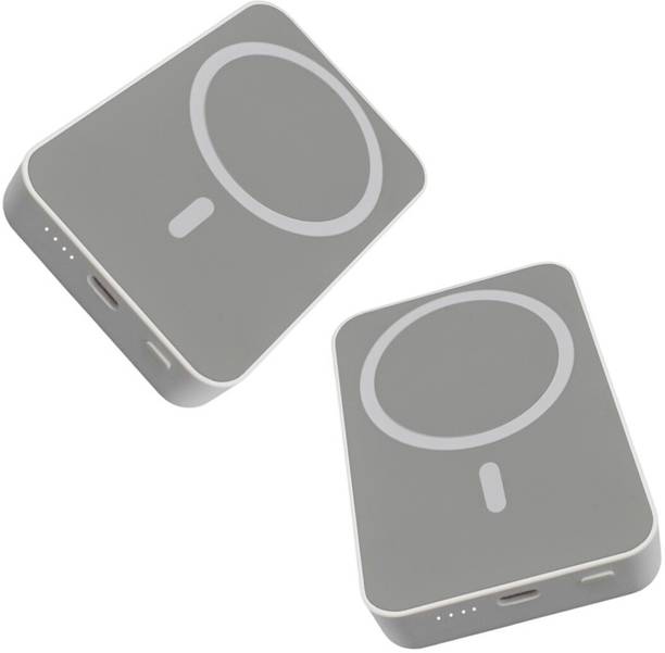 FAHIG 10000 mAh 22.5 W Wired & Wireless With MagSafe Compact Pocket Size Power Bank