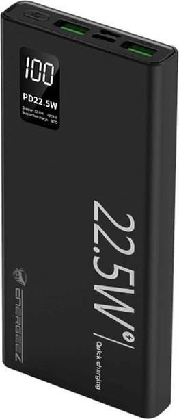 ENERGEEZ 10000 mAh 22.5 W Compact Pocket Size Power Bank